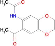 N-(7-acetyl-2,3-dihydrobenzo[b][1,4]dioxin-6-yl)acetamide