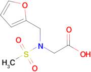 N-(furan-2-ylmethyl)-N-(methylsulfonyl)glycine