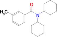 N,N-dicyclohexyl-3-methylbenzamide