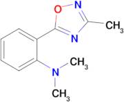 N,N-dimethyl-2-(3-methyl-1,2,4-oxadiazol-5-yl)aniline