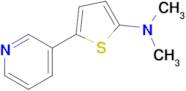 N,N-dimethyl-5-(pyridin-3-yl)thiophen-2-amine