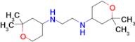 N1,N2-bis(2,2-dimethyltetrahydro-2H-pyran-4-yl)ethane-1,2-diamine