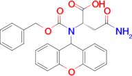 N2-((benzyloxy)carbonyl)-N2-(9H-xanthen-9-yl)-L-asparagine