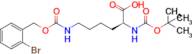 N6-(((2-bromobenzyl)oxy)carbonyl)-N2-(tert-butoxycarbonyl)-L-lysine