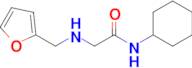 N-cyclohexyl-2-((furan-2-ylmethyl)amino)acetamide