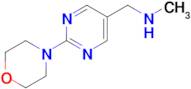 N-methyl-1-(2-morpholinopyrimidin-5-yl)methanamine