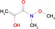 2-hydroxy-N-methoxy-N-methylprop-2-enamide