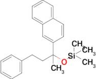 Trimethyl((2-(naphthalen-2-yl)-4-phenylbutan-2-yl)oxy)silane