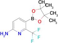 5-(4,4,5,5-Tetramethyl-1,3,2-dioxaborolan-2-yl)-6-(trifluoromethyl)pyridin-2-amine