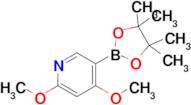 2,4-Dimethoxy-5-(4,4,5,5-tetramethyl-1,3,2-dioxaborolan-2-yl)pyridine