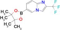 6-(4,4,5,5-Tetramethyl-1,3,2-dioxaborolan-2-yl)-2-(trifluoromethyl)imidazo[1,2-a]pyridine