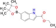 Ethyl 6-(4,4,5,5-tetramethyl-1,3,2-dioxaborolan-2-yl)-1H-indole-2-carboxylate