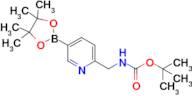 tert-Butyl ((5-(4,4,5,5-tetramethyl-1,3,2-dioxaborolan-2-yl)pyridin-2-yl)methyl)carbamate