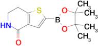 2-(4,4,5,5-Tetramethyl-1,3,2-dioxaborolan-2-yl)-6,7-dihydrothieno[3,2-c]pyridin-4(5H)-one