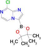 8-Chloro-3-(4,4,5,5-tetramethyl-1,3,2-dioxaborolan-2-yl)imidazo[1,2-a]pyrazine