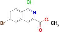 Methyl 6-bromo-1-chloroisoquinoline-3-carboxylate