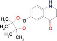 6-(4,4,5,5-Tetramethyl-1,3,2-dioxaborolan-2-yl)-2,3-dihydroquinolin-4(1H)-one