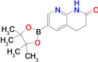 6-(4,4,5,5-Tetramethyl-1,3,2-dioxaborolan-2-yl)-3,4-dihydro-1,8-naphthyridin-2(1H)-one