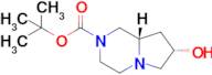 (7S,8aS)-tert-Butyl 7-hydroxyhexahydropyrrolo[1,2-a]pyrazine-2(1H)-carboxylate