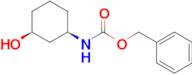 Benzyl ((1R,3S)-3-hydroxycyclohexyl)carbamate