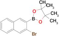 2-(3-Bromonaphthalen-2-yl)-4,4,5,5-tetramethyl-1,3,2-dioxaborolane