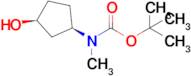 Tert-Butyl ((1R,3S)-3-hydroxycyclopentyl)(methyl)carbamate