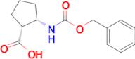 (1R,2S)-2-(((Benzyloxy)carbonyl)amino)cyclopentanecarboxylic acid