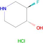 (3R,4R)-3-Fluoropiperidin-4-ol hydrochloride