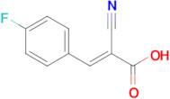 (E)-2-Cyano-3-(4-fluorophenyl)acrylic acid