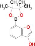 7-(4,4,5,5-tetramethyl-1,3,2-dioxaborolan-2-yl)-1-benzofuran-3-ol