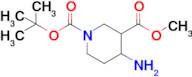 1-tert-Butyl 3-methyl 4-aminopiperidine-1,3-dicarboxylate