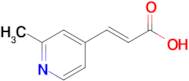 (E)-3-(2-Methylpyridin-4-yl)acrylic acid