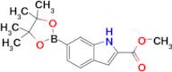 Methyl 6-(4,4,5,5-tetramethyl-1,3,2-dioxaborolan-2-yl)-1H-indole-2-carboxylate