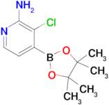 3-Chloro-4-(4,4,5,5-tetramethyl-1,3,2-dioxaborolan-2-yl)pyridin-2-amine