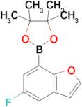 2-(5-Fluorobenzofuran-7-yl)-4,4,5,5-tetramethyl-1,3,2-dioxaborolane