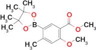 Methyl 2-methoxy-4-methyl-5-(4,4,5,5-tetramethyl-1,3,2-dioxaborolan-2-yl)benzoate