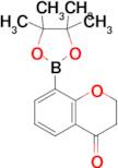 8-(4,4,5,5-Tetramethyl-1,3,2-dioxaborolan-2-yl)chroman-4-one