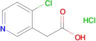 2-(4-Chloropyridin-3-yl)acetic acid hydrochloride