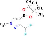 3-(Difluoromethyl)-1-methyl-4-(4,4,5,5-tetramethyl-1,3,2-dioxaborolan-2-yl)-1H-pyrazole