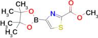 Methyl 4-(4,4,5,5-tetramethyl-1,3,2-dioxaborolan-2-yl)thiazole-2-carboxylate