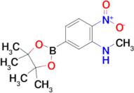 N-Methyl-2-nitro-5-(4,4,5,5-tetramethyl-1,3,2-dioxaborolan-2-yl)aniline