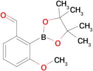 3-Methoxy-2-(4,4,5,5-tetramethyl-1,3,2-dioxaborolan-2-yl)benzaldehyde