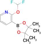 2-(Difluoromethoxy)-3-(4,4,5,5-tetramethyl-1,3,2-dioxaborolan-2-yl)pyridine