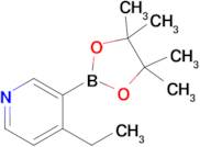 4-Ethyl-3-(4,4,5,5-tetramethyl-1,3,2-dioxaborolan-2-yl)pyridine