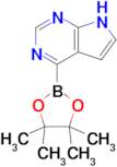 4-(4,4,5,5-Tetramethyl-1,3,2-dioxaborolan-2-yl)-7H-pyrrolo[2,3-d]pyrimidine