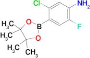 5-Chloro-2-fluoro-4-(4,4,5,5-tetramethyl-1,3,2-dioxaborolan-2-yl)aniline