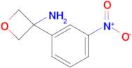 3-(3-Nitrophenyl)oxetan-3-amine