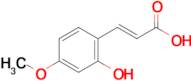 (E)-3-(2-Hydroxy-4-methoxyphenyl)acrylic acid