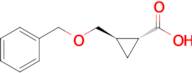 (1R,2R)-2-((Benzyloxy)methyl)cyclopropanecarboxylic acid