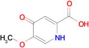 5-Methoxy-4-oxo-1,4-dihydropyridine-2-carboxylic acid